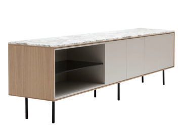 ELEMENT AP04910 - Oak sideboard with doors by Andreu World - view 2